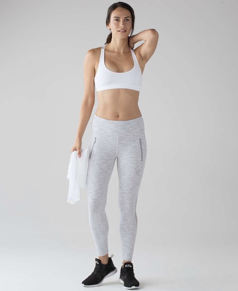 Lululemon Light N Breezy Sports Bra Only Womens Size 4 Yoga LW1AFHS